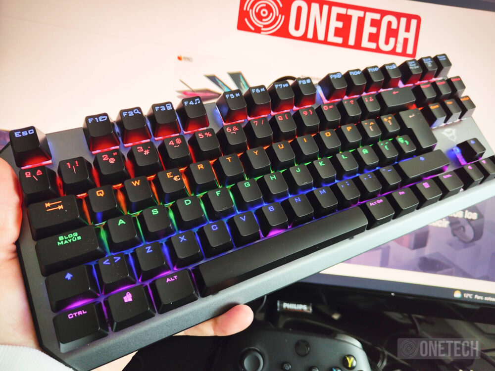 Trust GXT 834 Callaz: un teclado mecanico TKL asequible - Analisis 1 Trust GXT 834 Callaz: un teclado mecanico TKL asequible - Analisis 1