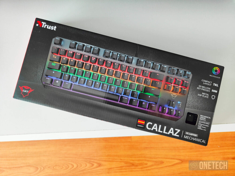 Trust GXT 834 Callaz: un teclado mecanico TKL asequible - Analisis 2 Trust GXT 834 Callaz