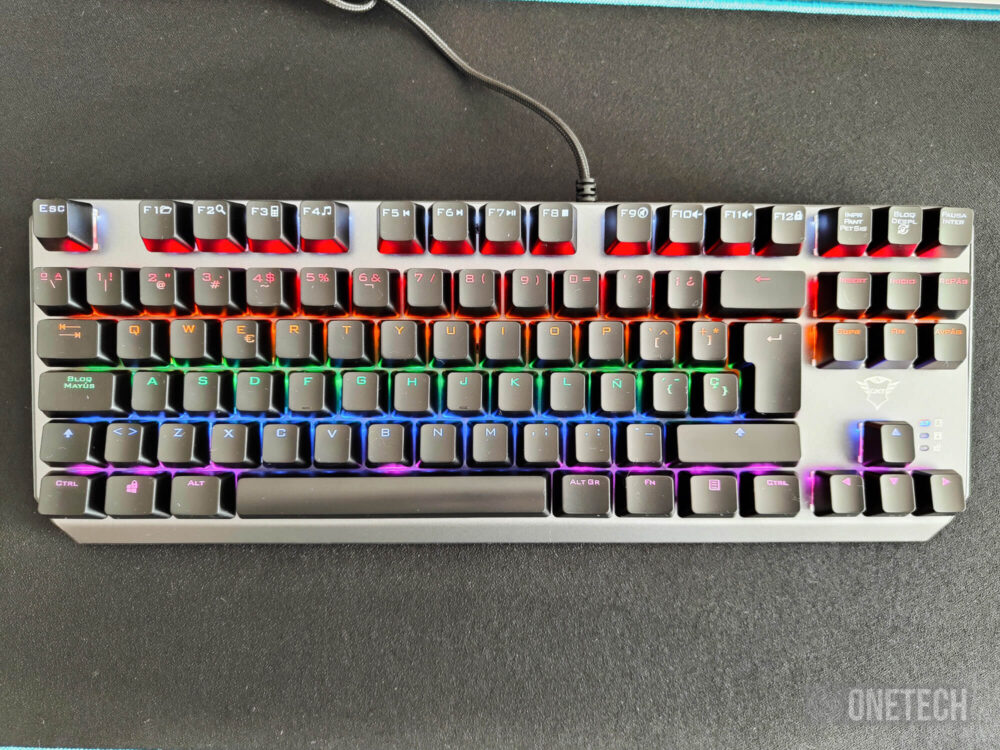Trust GXT 834 Callaz: un teclado mecanico TKL asequible - Analisis 9 Trust GXT 834 Callaz