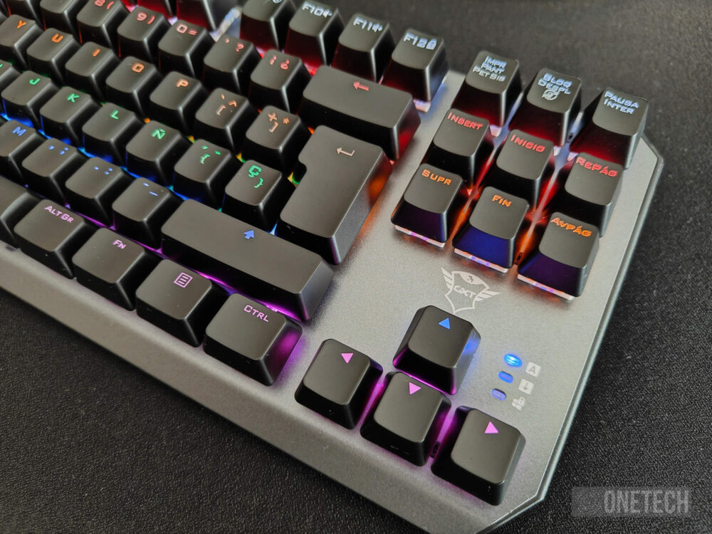 Trust GXT 834 Callaz: un teclado mecanico TKL asequible - Analisis 5 Trust GXT 834 Callaz