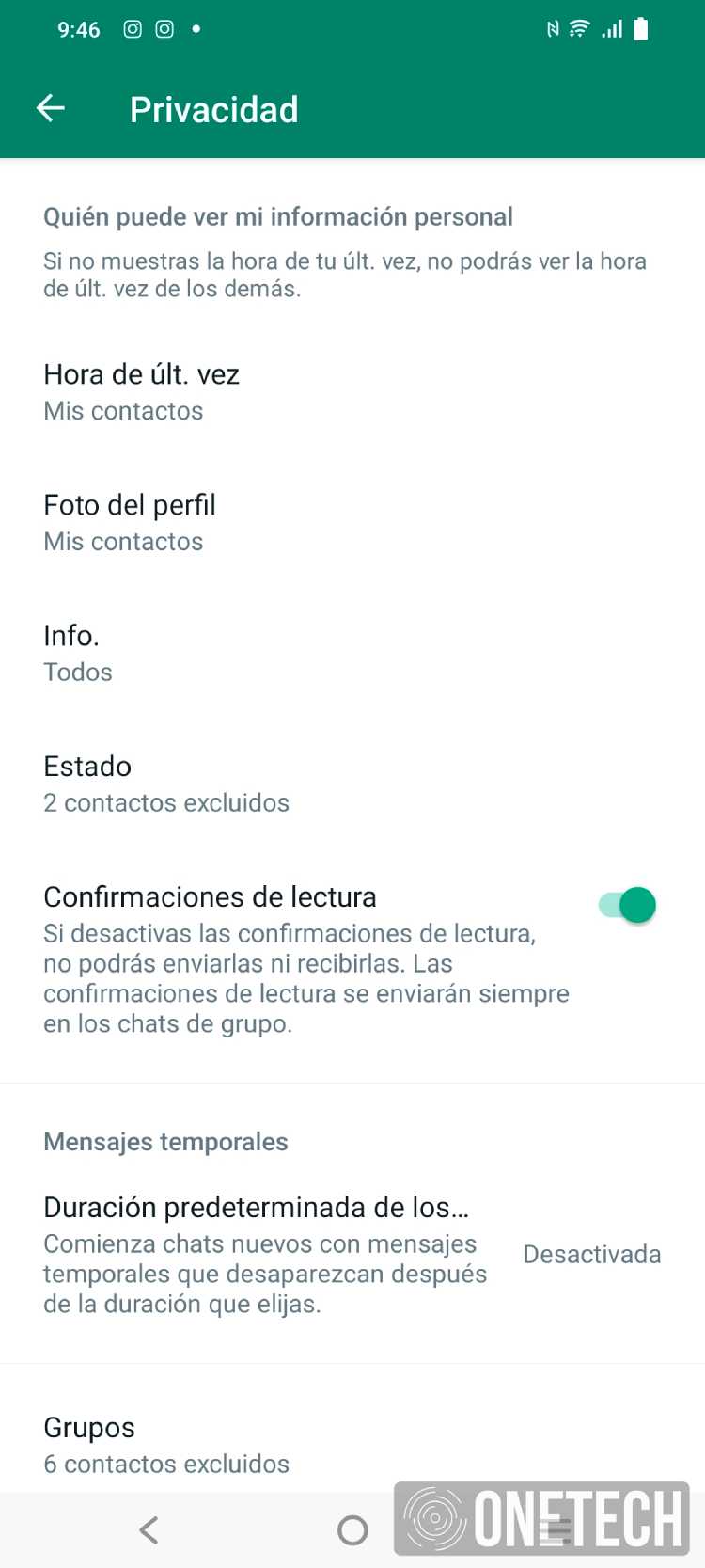 WhatsApp mejora nuestra privacidad con nuevas opciones 2 WhatsApp mejora nuestra privacidad con nuevas opciones 2