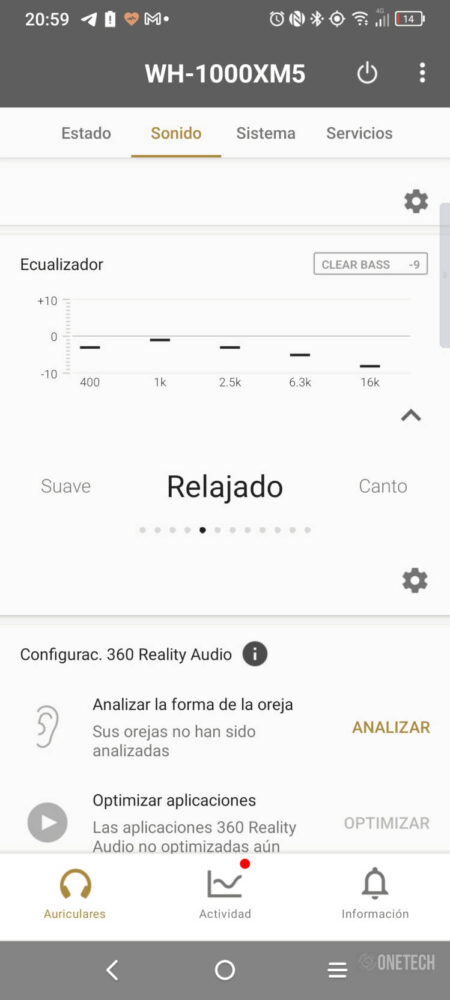 Sony WH-1000XM5, un rey que mantiene su corona gracias a la mejor cancelacion de ruido - Analisis 22 Sony WH-1000XM5, un rey que mantiene su corona gracias a la mejor cancelacion de ruido - Analisis 18
