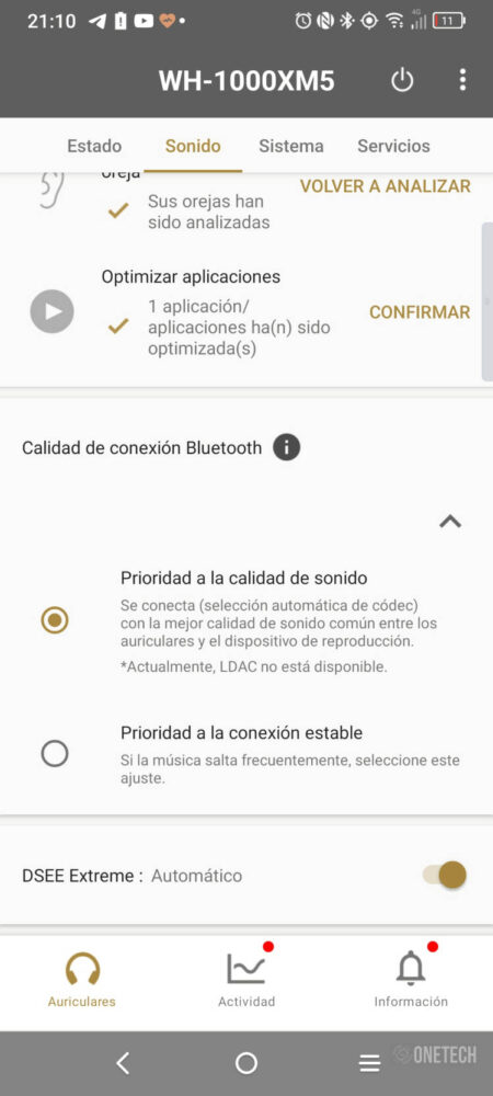 Sony WH-1000XM5, un rey que mantiene su corona gracias a la mejor cancelacion de ruido - Analisis 23 Sony WH-1000XM5, un rey que mantiene su corona gracias a la mejor cancelacion de ruido - Analisis 19